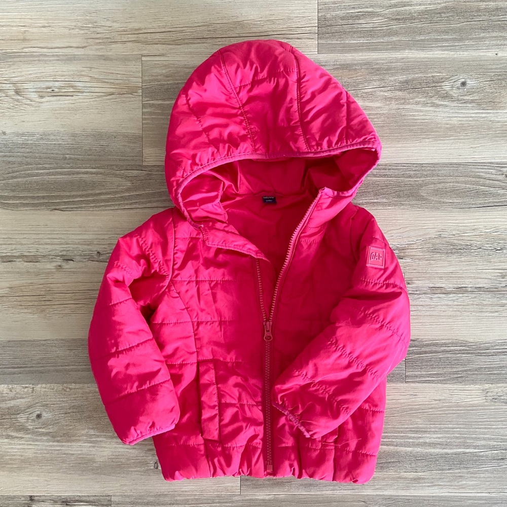 Baby Gap Pink Puffer Jacket